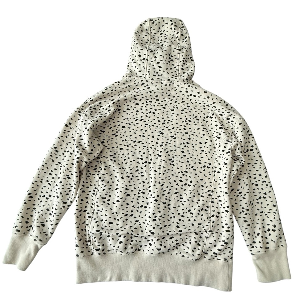 Athleta Girl RetroActive Oversized Hoodie Brush Dot Cream Size 16 XXL - Picture 8 of 9